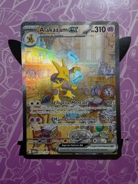 Carte Pokémon Alakazam Ex Alternative - 201/165 - Ev3.5/151 FR