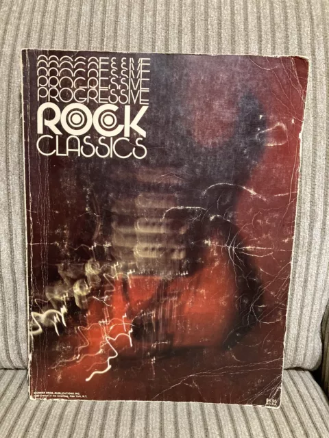 Progressive Rock Classics Songbook Warner Bros 1972 Bob Dylan Led Zeppelin Grate