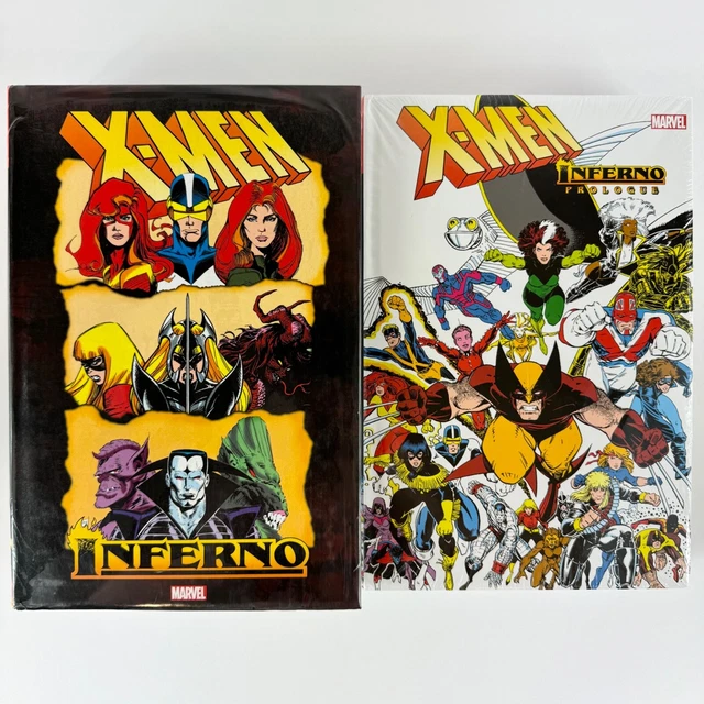 X-Men: Inferno & Prologue Omnibus Marvel Comics New Sealed HC Hardcover