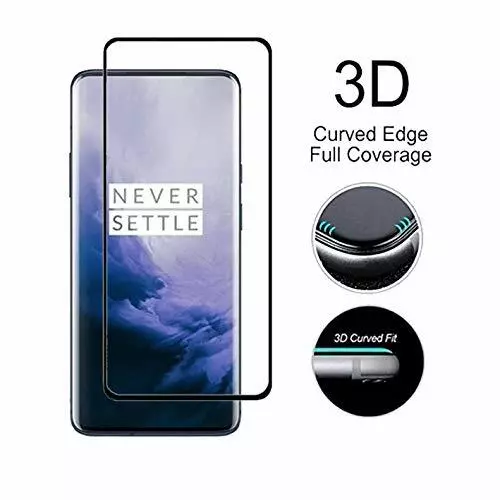 For OnePlus 7 Pro Full Screen Protector Tempered Glass Guard Shield Film Cover