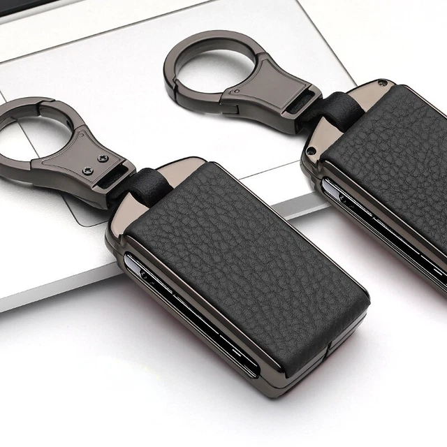 For Volvo XC90 XC40 V90 S60 C30 XC6 Leather Remote Key Fob Case Cover