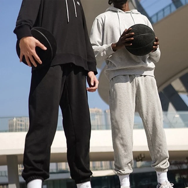Pantaloni da pista yoga da uomo con cordino vita comodi abiti sportivi