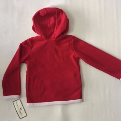 AMERICAN-WIDGEON Boy Girl Jacket Hoodie Christmas Santa Claus Fleece Sz 4,five,half-dozen,seven 3