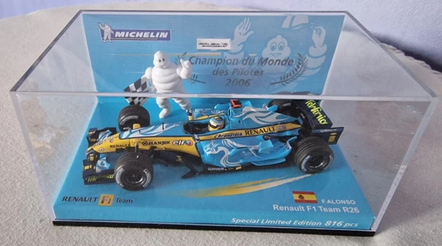 Coffret Michelin F1 Renault R23 De Trulli – échelle 1/18, UH, état Excellent Mais Incomplet