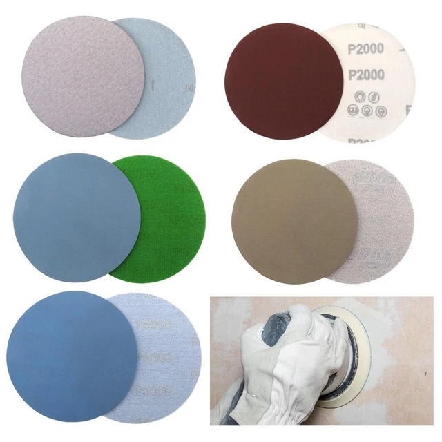 d'Emery flocage Papier de sable sec humide Tampon de ponçage Crochet-&-Boucle