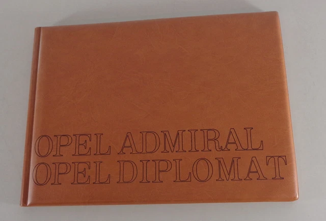 Prospetto/Händlerprospekt Opel Admiral/Diplomat B Di 03/1969