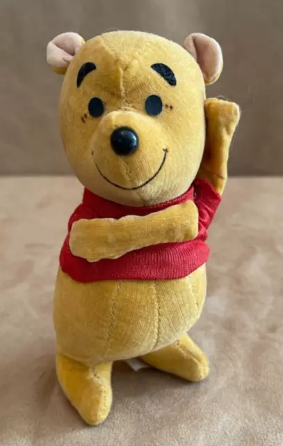 1960's Disney Sears Gund Winnie the Pooh Saw Dust Filled Fabric WDP Plush Doll