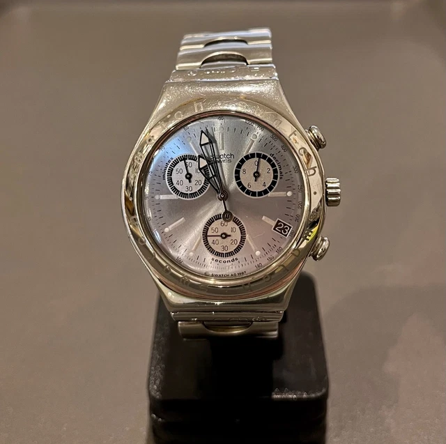 Montre Femme Esprit Occasion - Boîtier Acier, Cadran Rose Argenté, Quartz Avec Pile Neuve