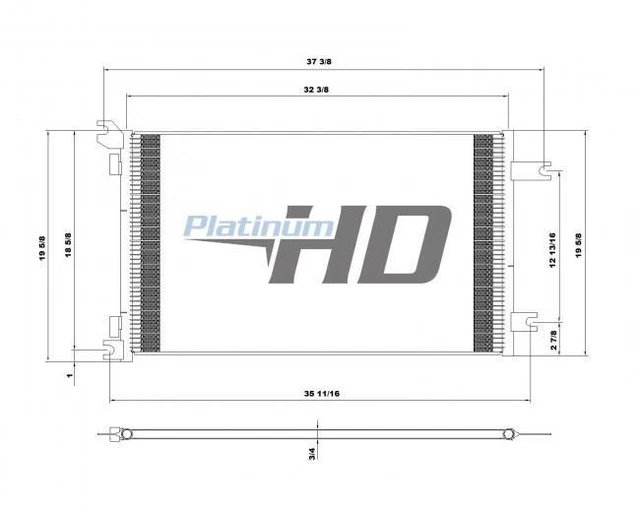 International Prostar Air Conditioner Condenser 0 3156411