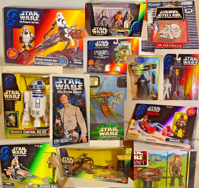 Star Wars Scatole Kenner Hasbro Disney 1996 Perfette Mai Aperte