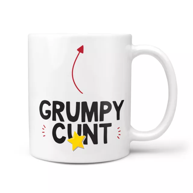 Grumpy C*nt Funny Rude Mug Gift For Him Her Christmas Birthday Dad Grandad