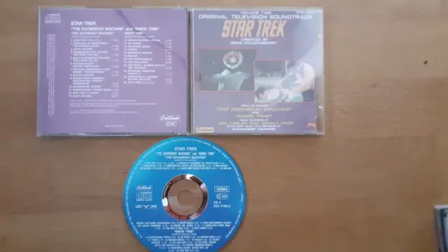 STAR TREK Original Television Soundtrack Vol. 2 The Doomsday Machine & Amok Time