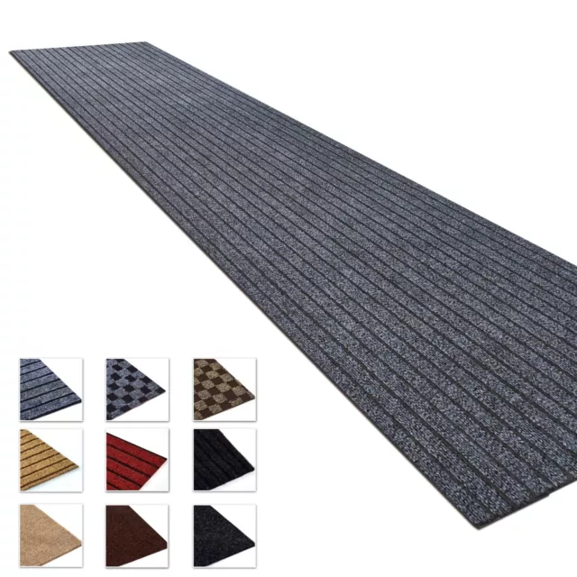 Runner Rug 2 x 8, 2 x 10 ft Hallway Non Slip Rubber Back Rugs for Kitchen Indoor