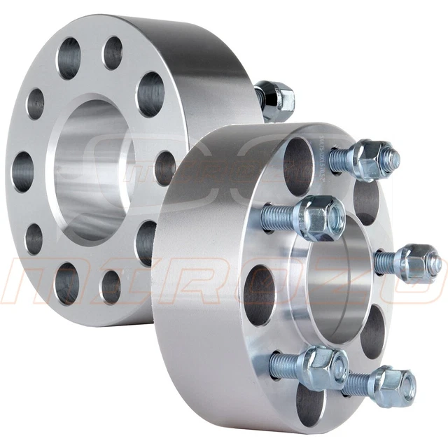 2Pcs 2" 5x4.75 12x1.5 Wheel Spacers For Chevy Corvette S10 GMC Jimmy Sonoma