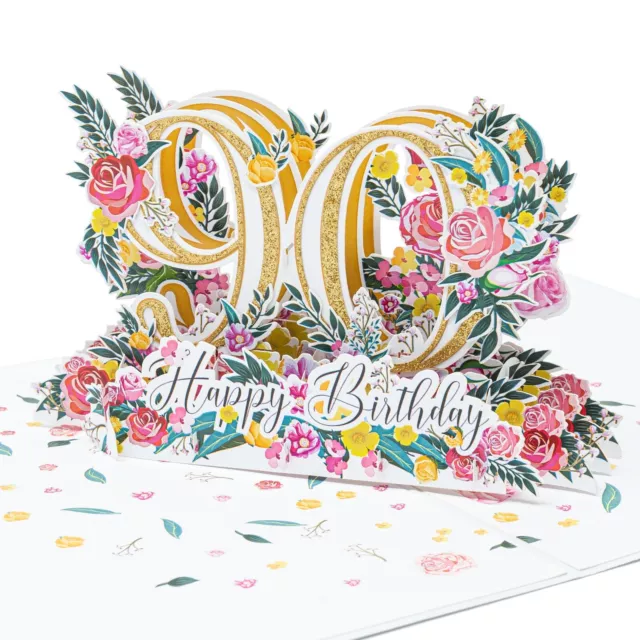 LIMAH® Geburtstagskarte zum 90. Geburtstag