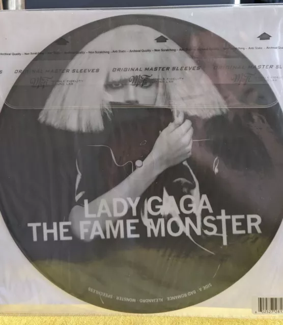 Lady Gaga The Fame Monster Picture Disc Vinyl 12" Lp Record Rare **Mint Unused**