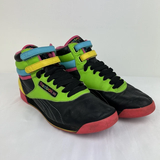 Reebok freestyle cheap hi donna giallo