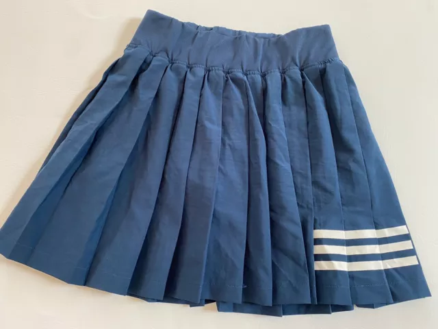 Adidas Women’s Size XS Pleated Tennis Golf Skirt Skort Aeroready Navy Blue