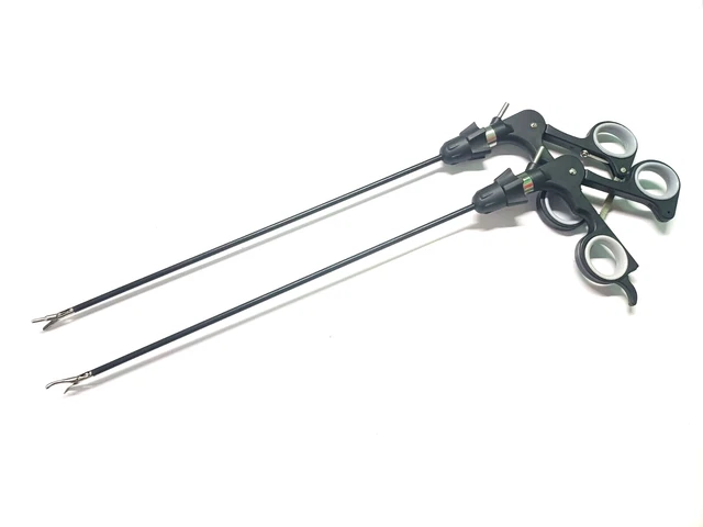 2pc Laparoscopic Dolphin Nose, Maryland Grasper 5mm Surgic Instrument CE approve