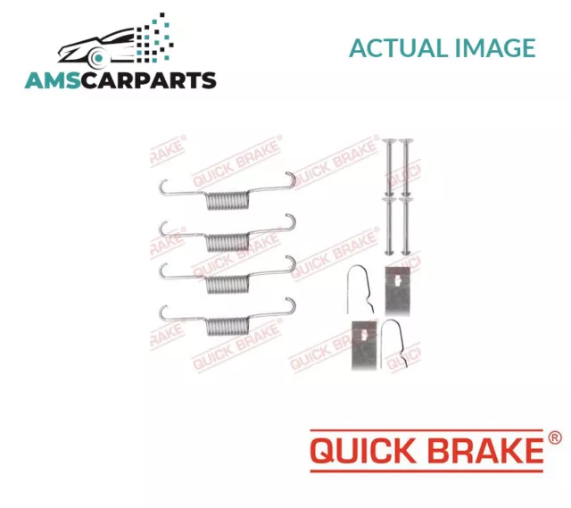 Brake Drum Shoes Fitting Kit Rear 105-0884 Quick Brake New Oe Replacement