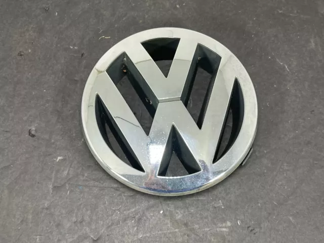 Volkswagen (06-10 Passat) (07-10 Touareg) Front Grille Chrome Emblem Badge OEM