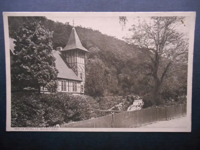 Methodist Chapel & Waterfall RICKFORD Somerset - H Elsworth Langford c1920s