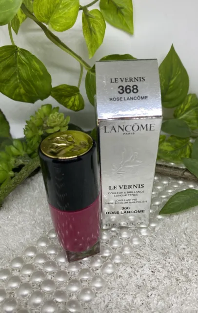 LANCOME Le Vernis Long Lasting Shine & Color Nailpolish 368 ROSE L. 10ml *neu*