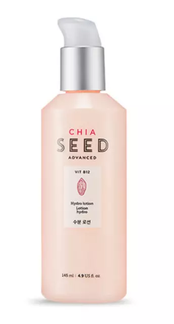 The Face Shop Chia Seed Hydro Lotion 145ml Moisturizing Korean cosmetic