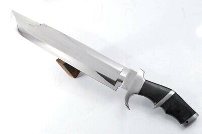 23" Handmade D2 Tool Steel Hunting Predator Full Tang Bowie Micarta Knife