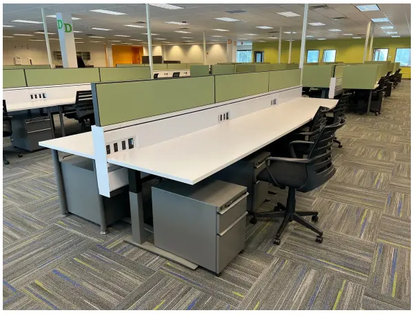 Knoll Call Center Telemarketing Office Modular Cubical Stations (100) Available 2