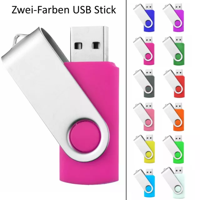 USB Germany Dos Colores Pegar Swivel Rosa Plus Segundo para El Selección