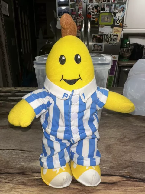 Bananas In Pajamas 16” Doll B1 Tomy 1995 Plush F6 Vintage Tested And Works
