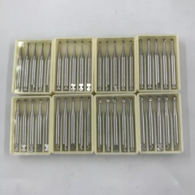 5 Pcs/Pack Dental RA Round Carbide Bur For Slow Speed Latch Type RA 1#-8# Choose