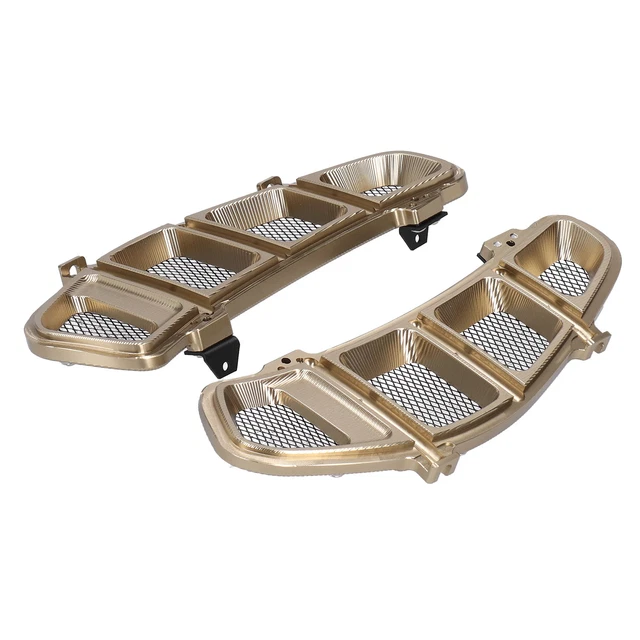 Coppia Paradiatore Moto Copri Lunetta Griglia Per Piaggio GTS 250/300