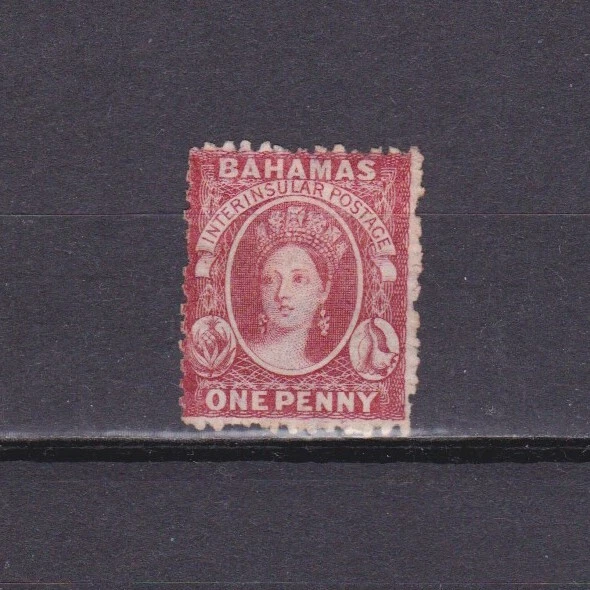 BAHAMAS 1863, SG# 23, CV £70, Wmk Crown CC, Perf 12½, NG