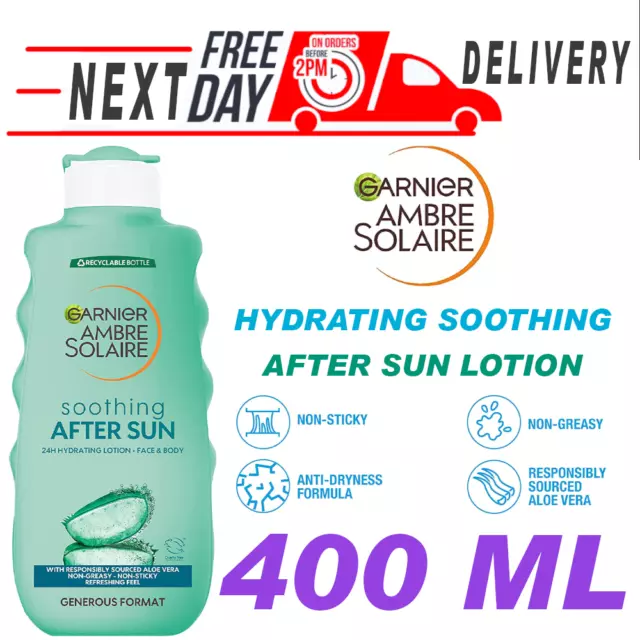 Garnier Ambre Solaire Hydrating Soothing After Sun Lotion 400ml