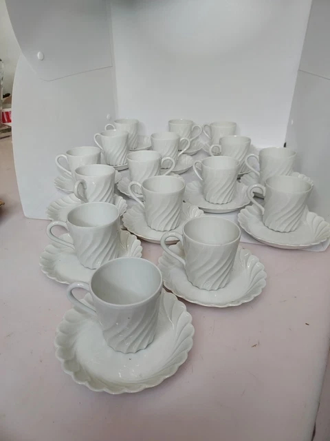 16 Tasses A Cafe Ou Moka Limoges Haviland 2