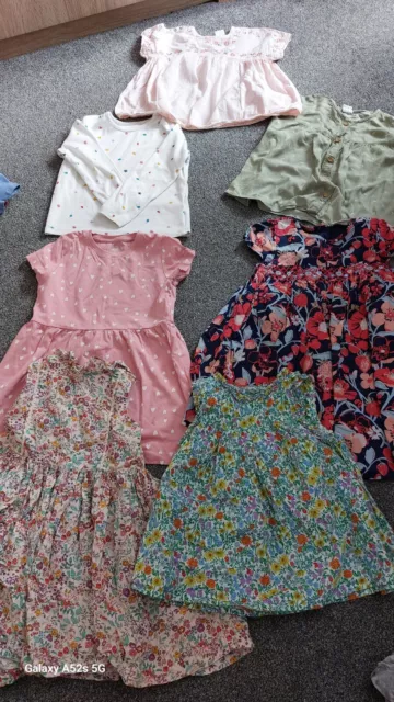 baby girl clothes 18-24M  summer bundle - Next , M&S and H&M