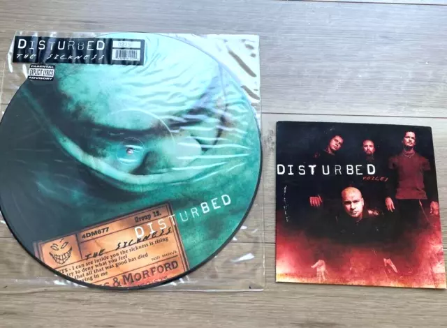 Disturbed – The Sickness – 2000 - Giant Records 9 24738-2 GOOD CD!!!