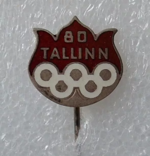 1980 Juegos Olímpicos de Moscú Juegos Olímpicos Tallin Regata de Vela Pin...