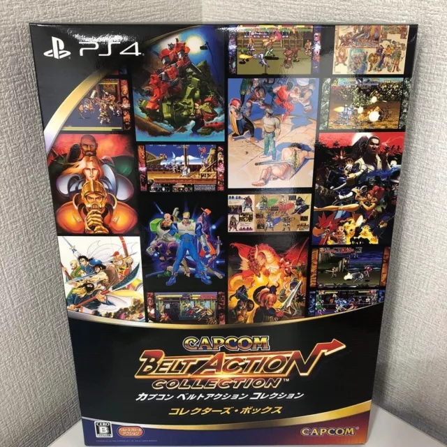 PS4 CAPCOM BELT ACTION COLLECTION Collectors Box Japan import BATTLE CIRCUIT New