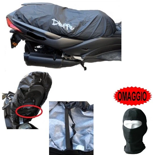 PER APRILIA AMICO 50 GLE a.e.  TELO COPRISELLA FELPATO ANTIGRANDINE WP