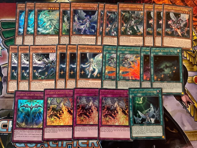 Deck Starry Knight Yugioh 26 Cards NM