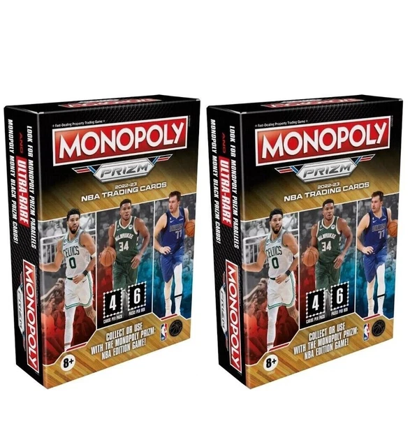 20222023 PRIZM NBA Basketball Monopoly Blaster Booster Box In Hand