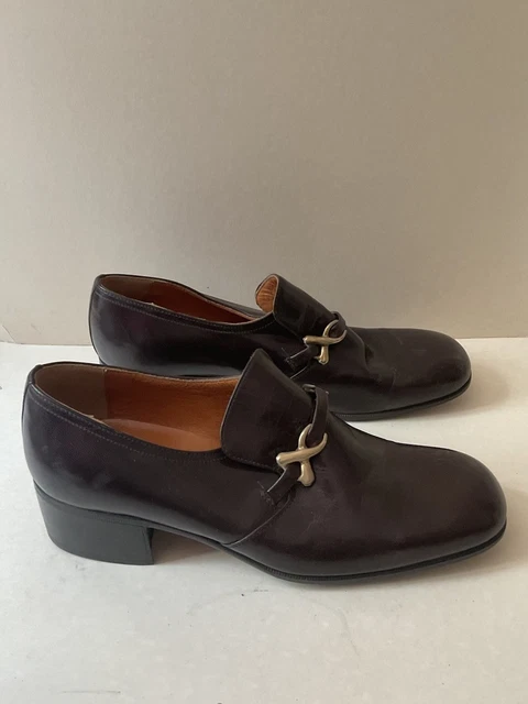 Bottes De Ski Alpina Vintage En Cuir KASTINGER CLASSIC - Taille US 9.5 WN - Années 1950/60