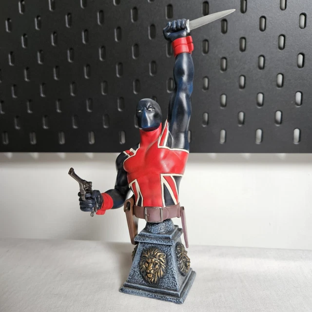 ✠ UNION JACK MINI-BUST / MARVEL UNION JACK MINI-BUST - Marvel - Bowen Designs - Limited