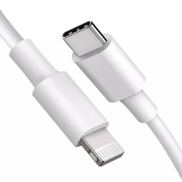 iPhone iPad Ladekabel 1m 14 13 12 11 XS X PRO MAX Plus AirPod USB Typ C