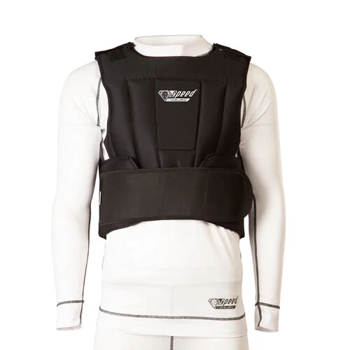 Corpetto Paracostole SPEED Kart HAMBURG FR-1 Support NERO tutte le TAGLIE