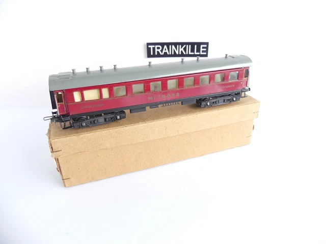 MÄRKLIN HO RÉF.4005 330/2 - Voiture Voyageurs 2° Classe avec Guérite et B.O. EUR 22,90