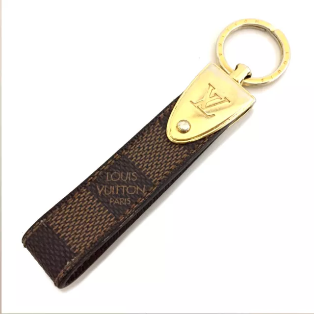 Louis Vuitton Porte Cles Dragonne new wave Key chain key ring M63746  Authentic